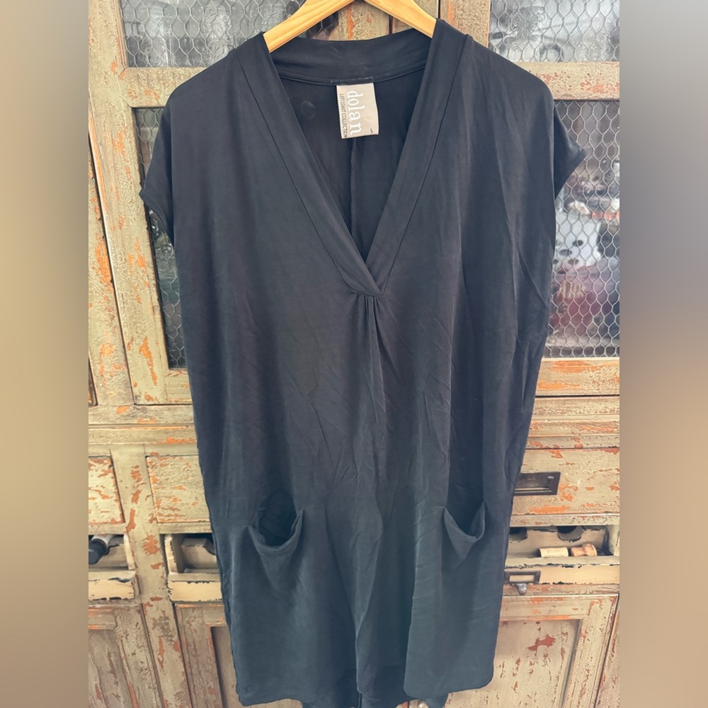 Dolan Black V-Neck Apparel